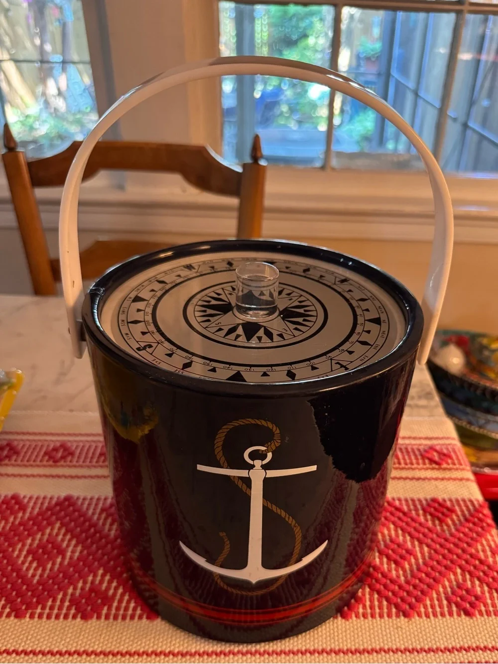 Vintage 1980s ice bucket, EUC